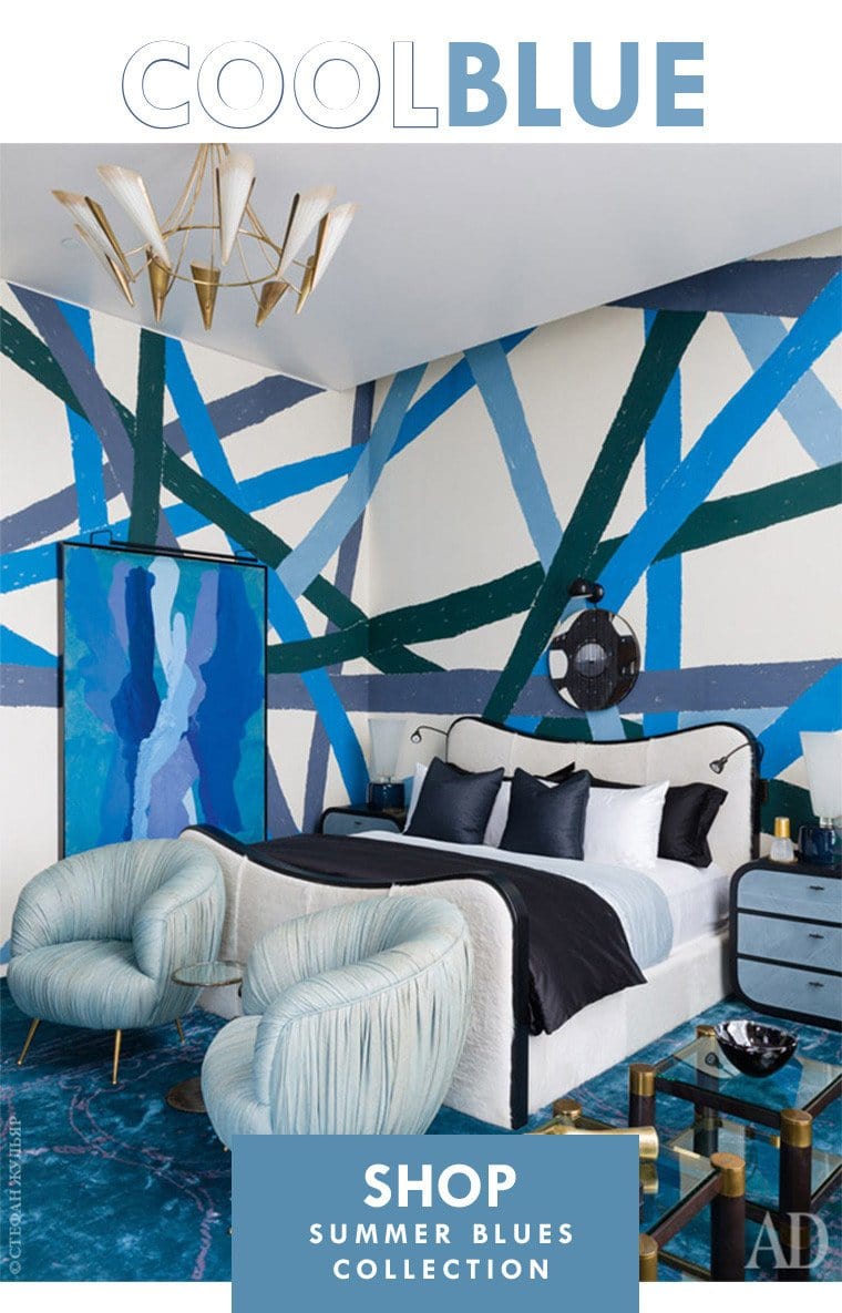 ::COOL BLUE:: Blue Home Decorating Ideas