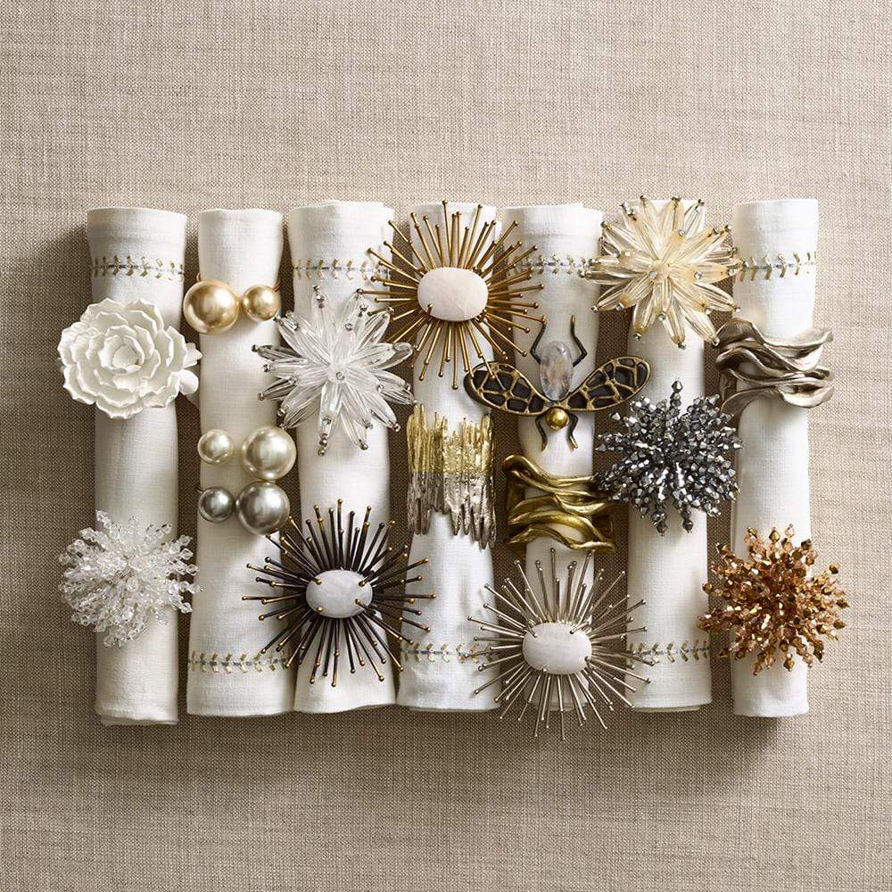 Luxury Napkin Rings Collection | Alchemy Fine Home