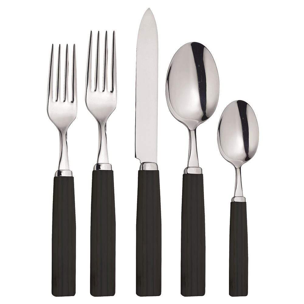 Broggi Dakar Wenge Stainless Steel 20 Piece Set in Modern box