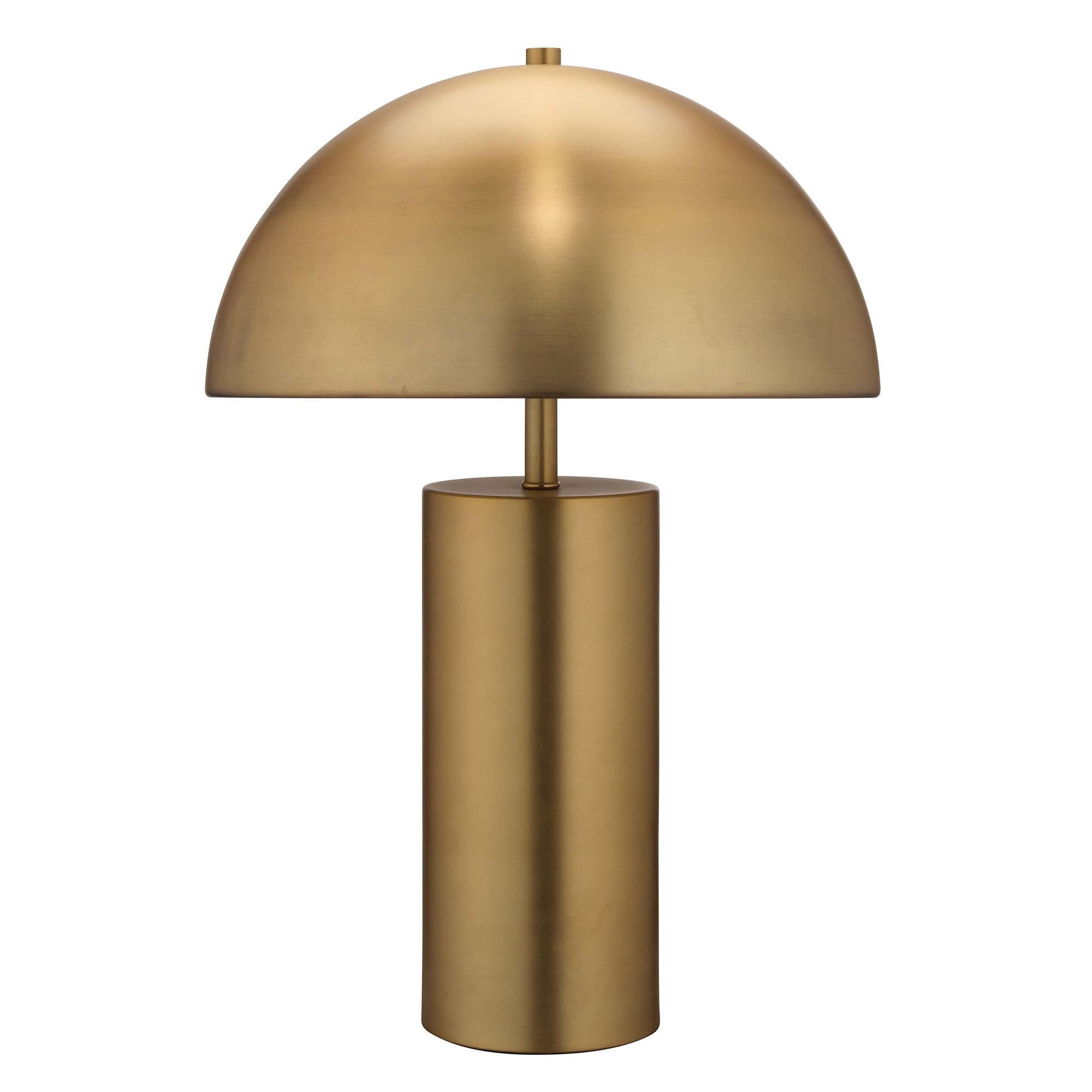 Lachlin Brass Mushroom Table Desk Lamp + Reviews