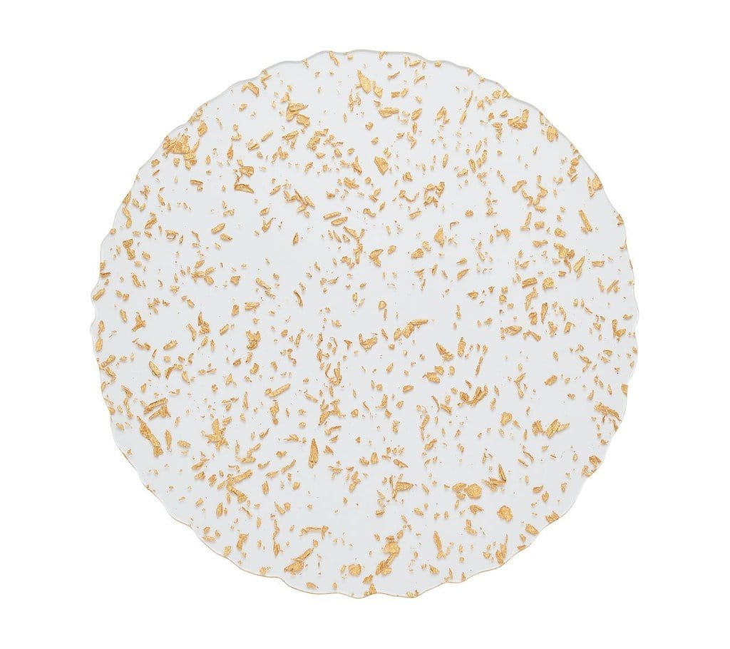 Kim Seybert Stardust Placemat - Set of 4 - Gold & Clear