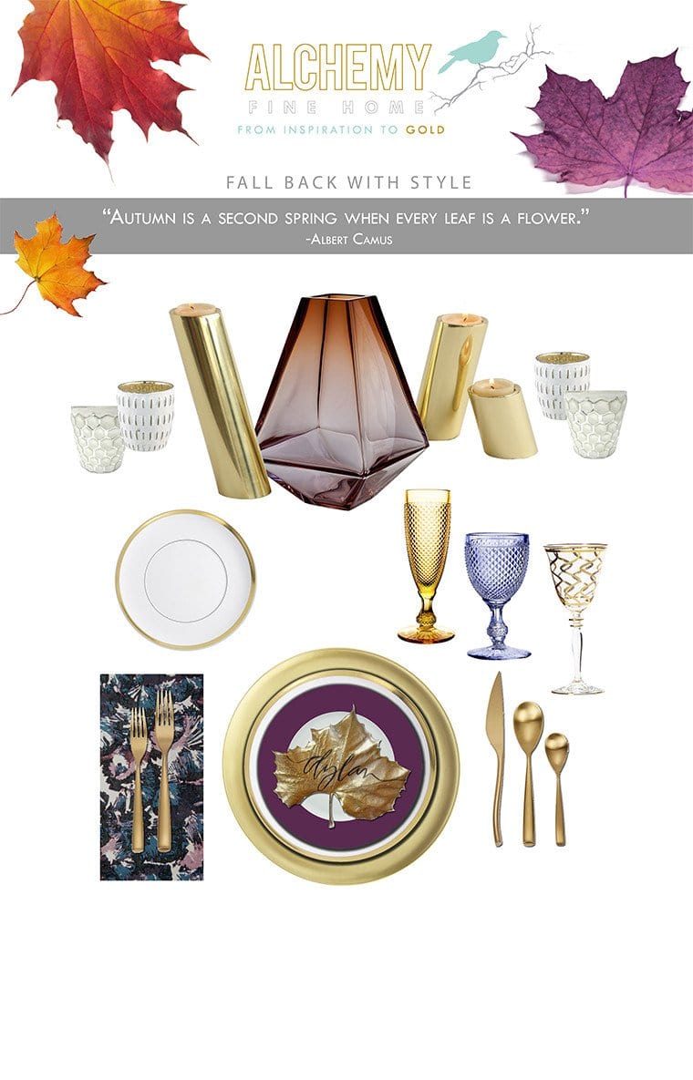 FALL BACK WITH STYLE:: FALL TABLESCAPES