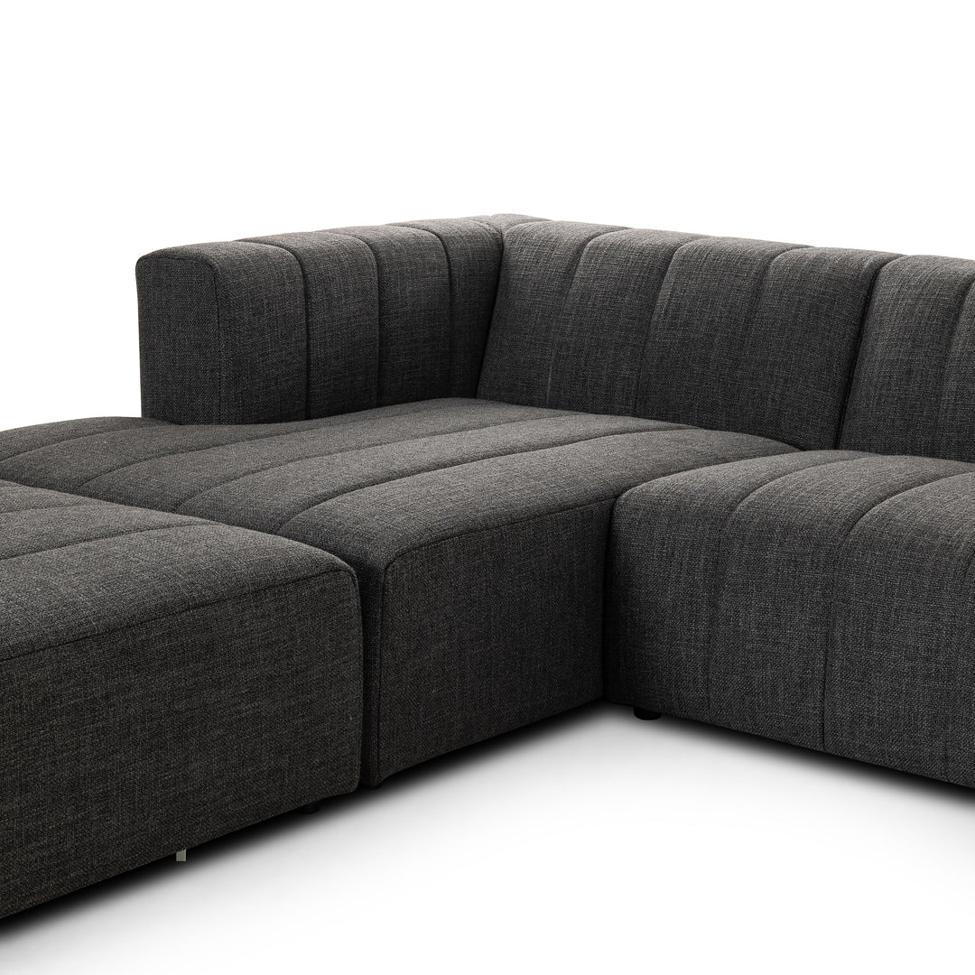 Theseus Channeled 4 Pc Sectional