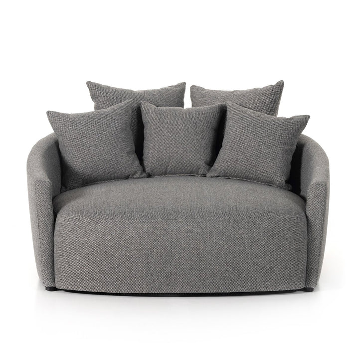 Four Hands Zoita Round Loveseat Sofa - Available in 2 Colors