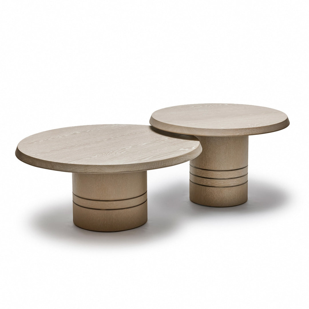 Hunt Bunching Cocktail Tables - Cliffside Grey - Classic Bronze