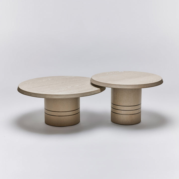 Hunt Bunching Cocktail Tables - Cliffside Grey - Classic Bronze