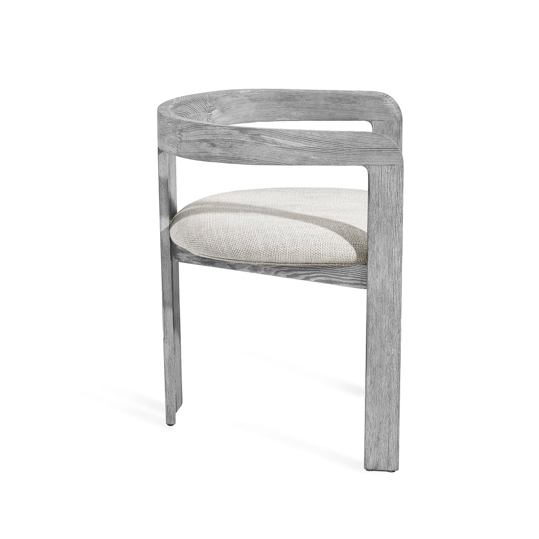Burke Dining Chair - Dove Upholstery