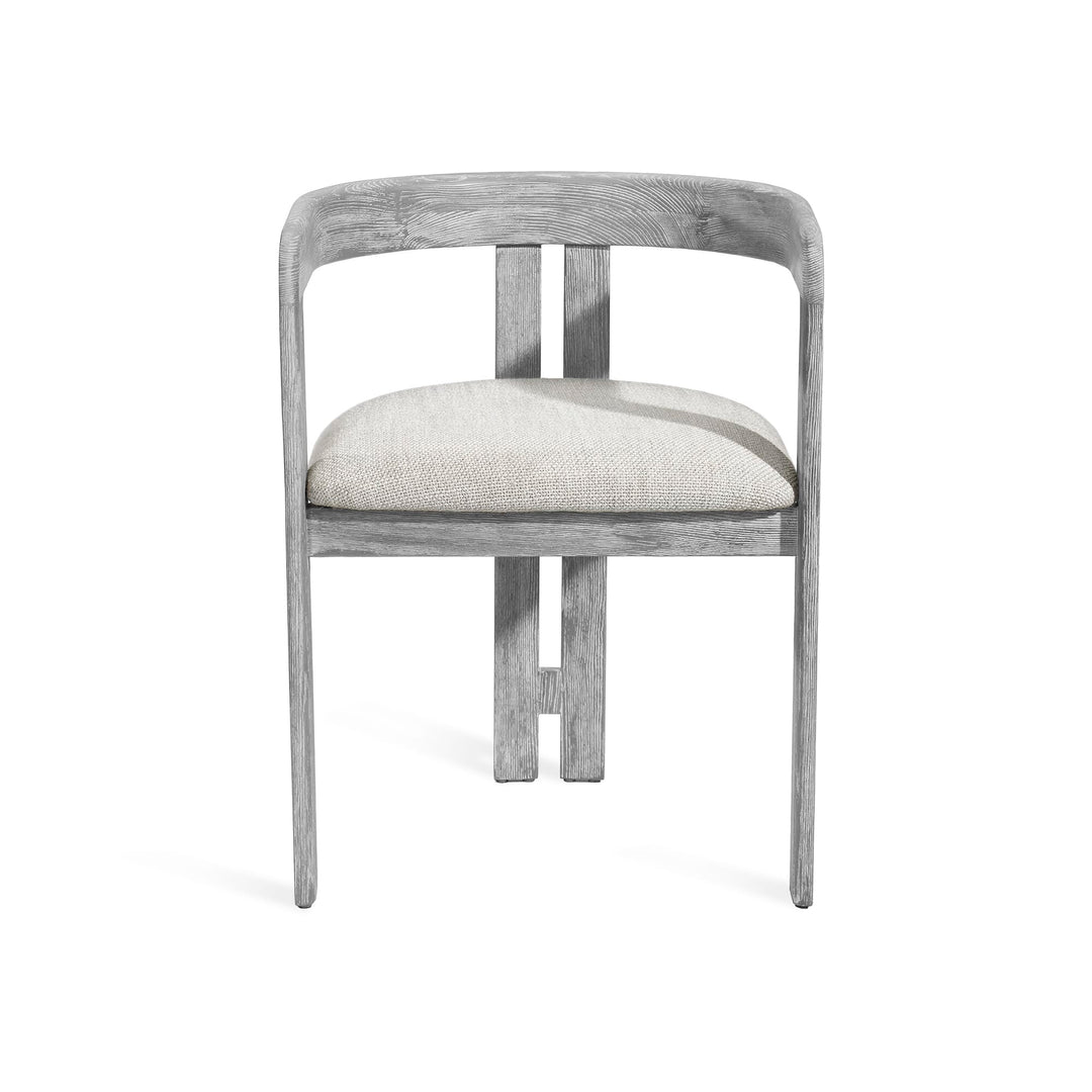 Burke Dining Chair - Dove Upholstery