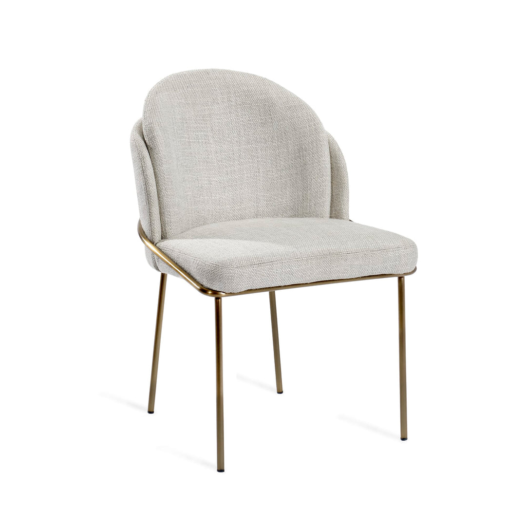 Elena Chair - Dove Upholstery