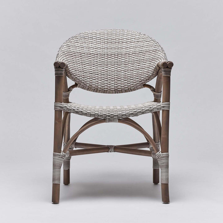 Vero Arm Chair - Narragansett Grey - Pebble Grey