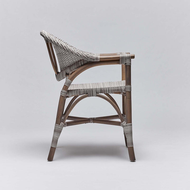 Vero Arm Chair - Narragansett Grey - Pebble Grey