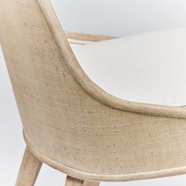 Siesta Dining Chair - White Ceruse - Natural