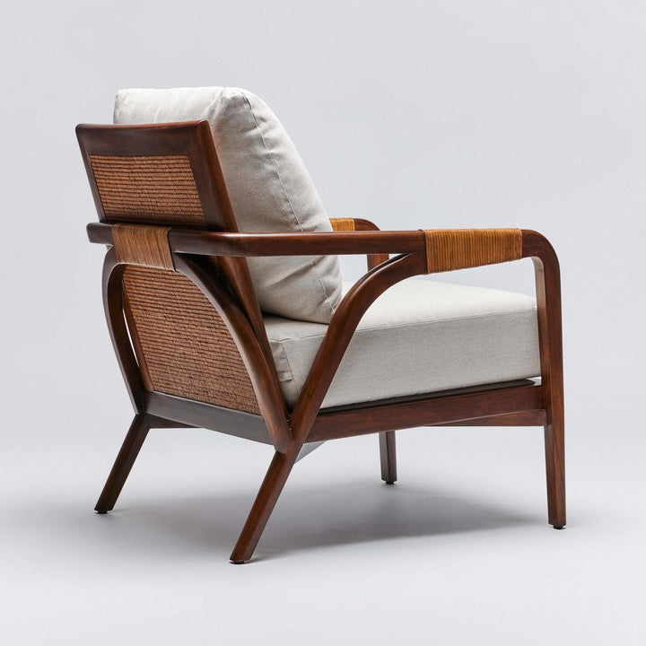 Delray Lounge Chair - Chestnut - Light Chestnut - Natural