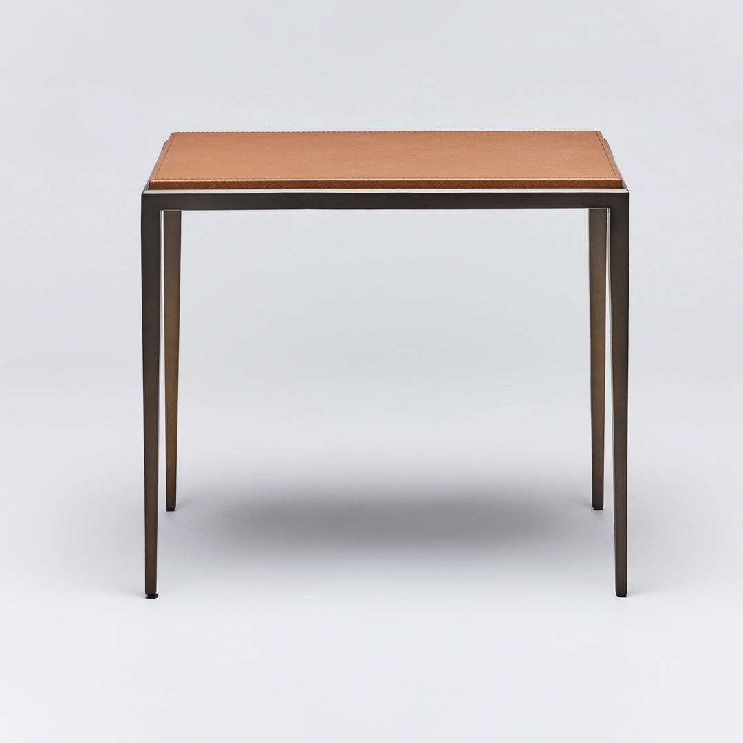 Auburn Side Table - Classic Bronze - Caramel