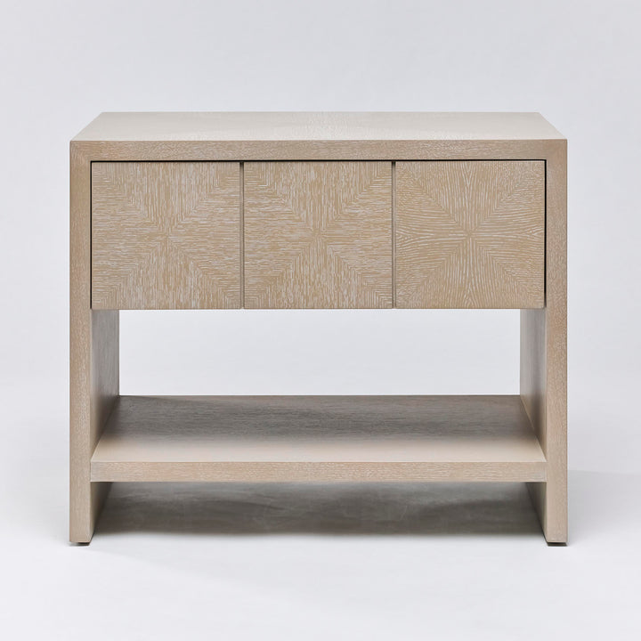 Lowell Bedside Chest - Cliffside Grey