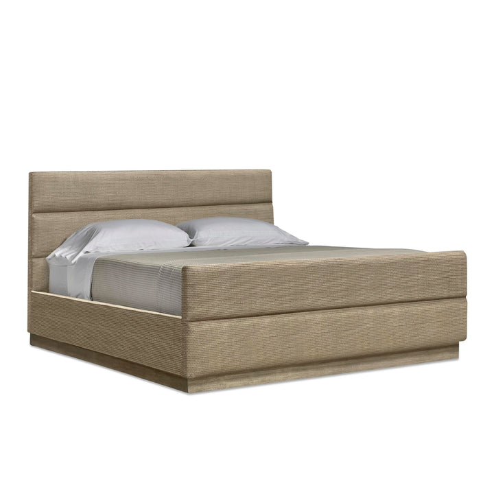 Biscayne King Bed - White Ceruse