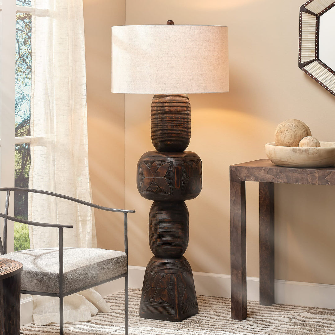 Totem Floor Lamp - Available in 2 Colors