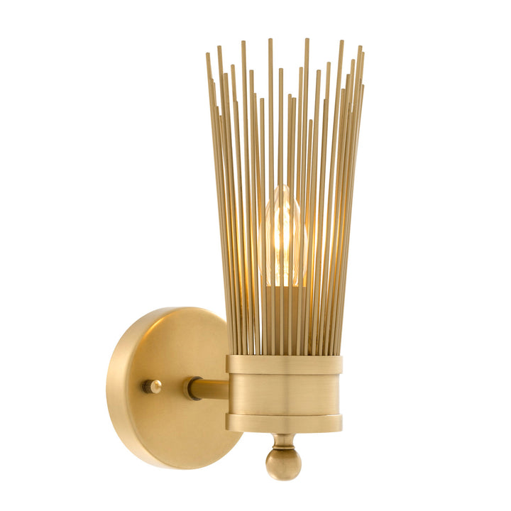 Eichholtz Romeo Single Wall Lamp - Antique Brass