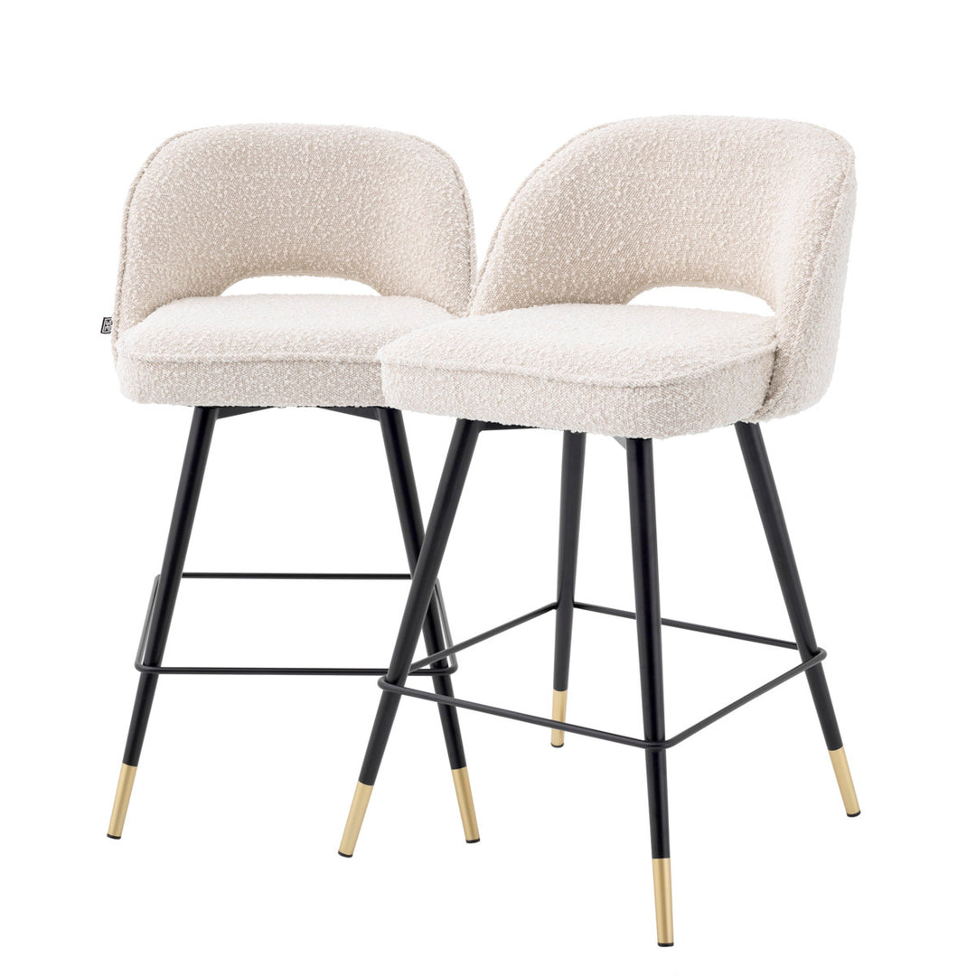 Cliff Counter Stool Set of 2 - Ivory