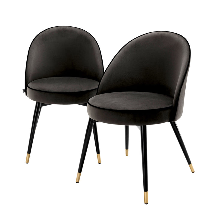 Eichholtz Cooper Dining Chair Set of 2 - Black
