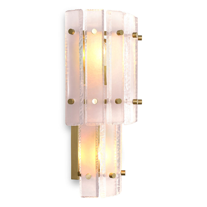 Wall Lamp Blason Double - Antique Brass Finish UL