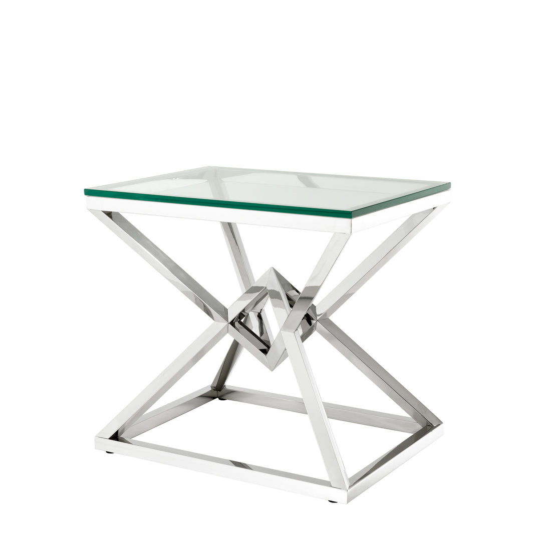 Connor Side Table - Silver