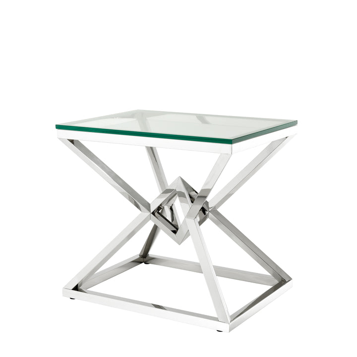 Connor Side Table - Silver