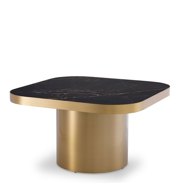 Proximity Side Table - Black & Gold