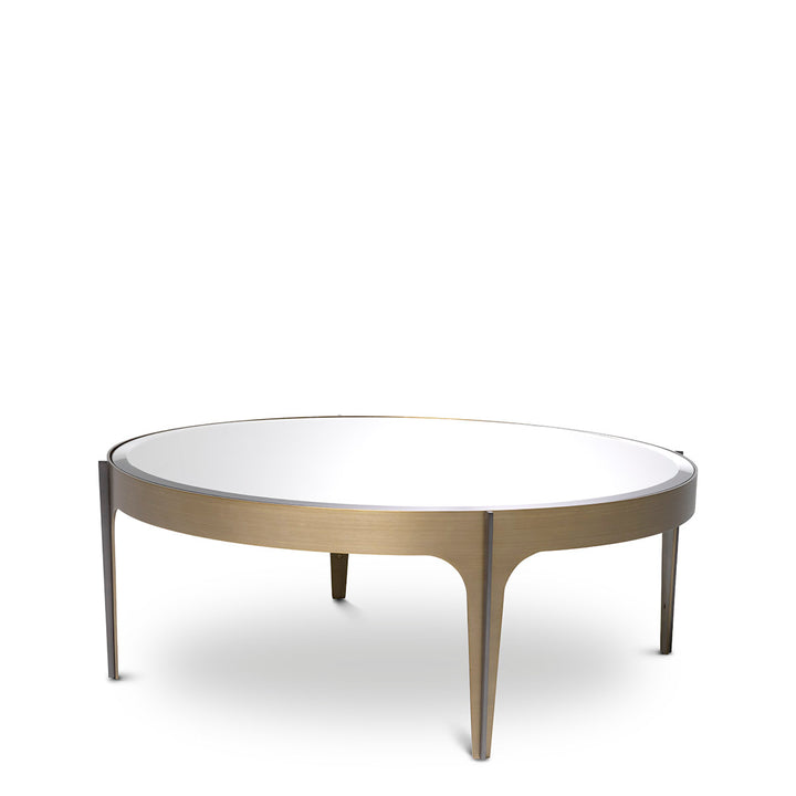 Coffee Table Artemisa S - Brushed Brass Finish