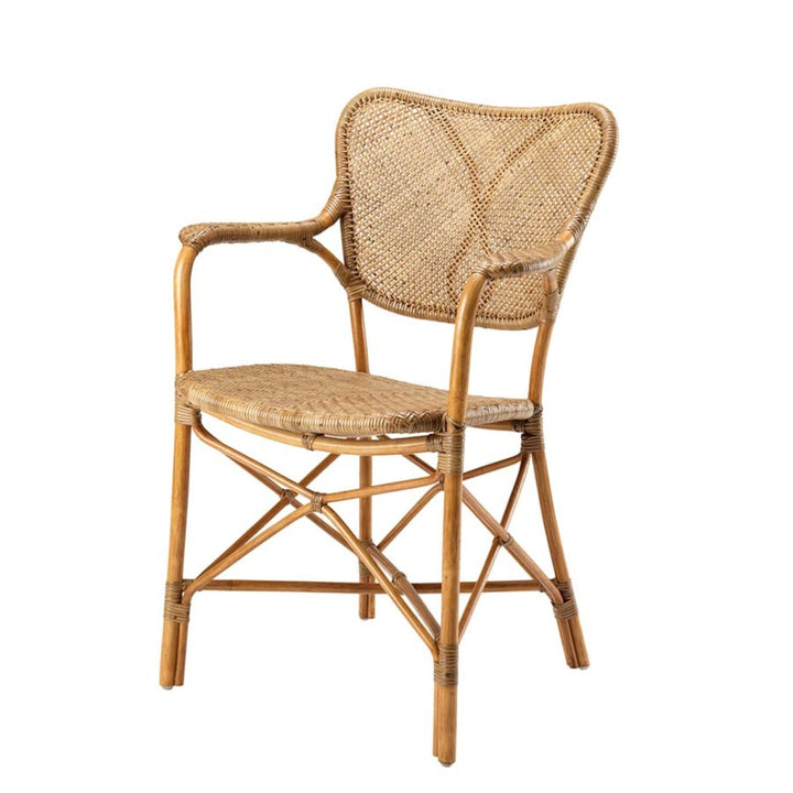 Colony Dining Chair with Arms - Brown