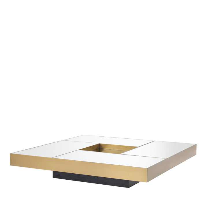 Allure Coffee Table - White & Gold