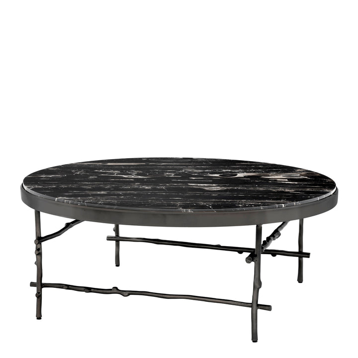 Tomasso Round Coffee Table - Black