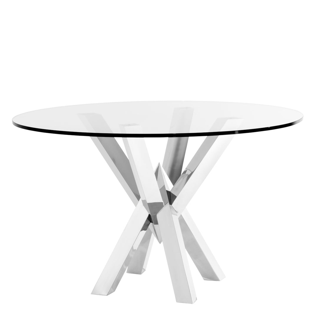 Triumph Dining Table - Silver