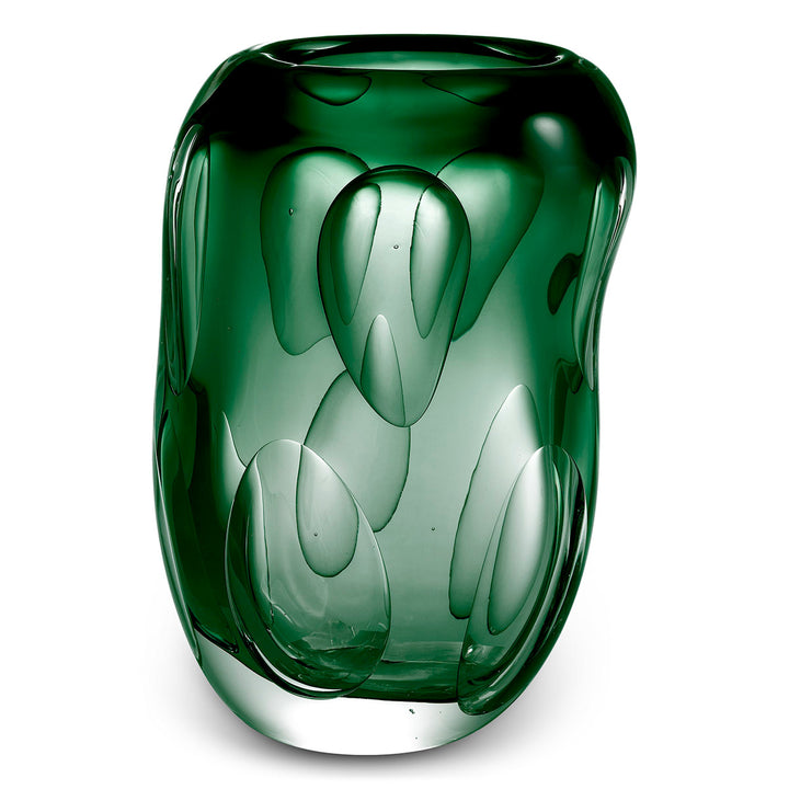 Eichholtz Sianni Vase Small - Green & Clear