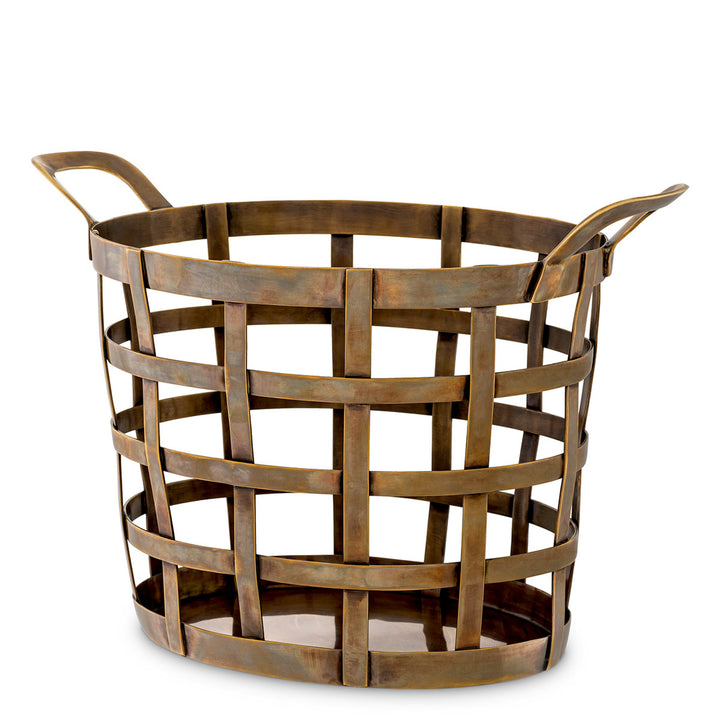 Basket Vreeland - Vintage Brass Finish