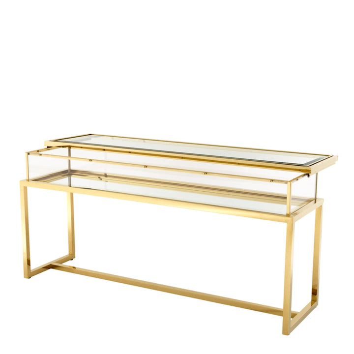 Harvey Console Table - Gold