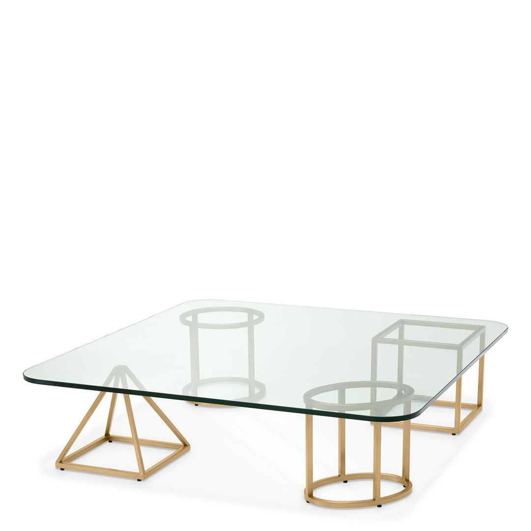 Coffee Table Speiser - Brushed Brass Finish