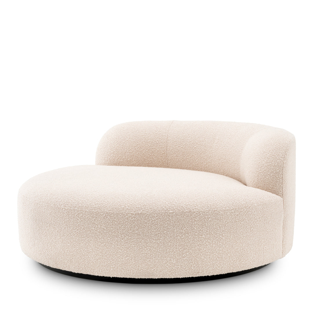 Eichholtz Upholstered Round Sofa Bjorn - Available in 2 Colors