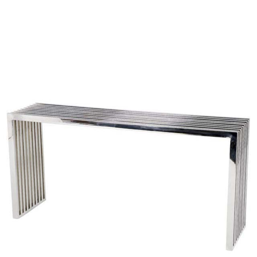 Carlisle Console Table - Silver