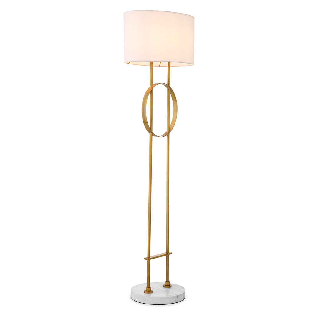 Eichholtz Floor Lamp Kaiser - Antique Brass Finish UL