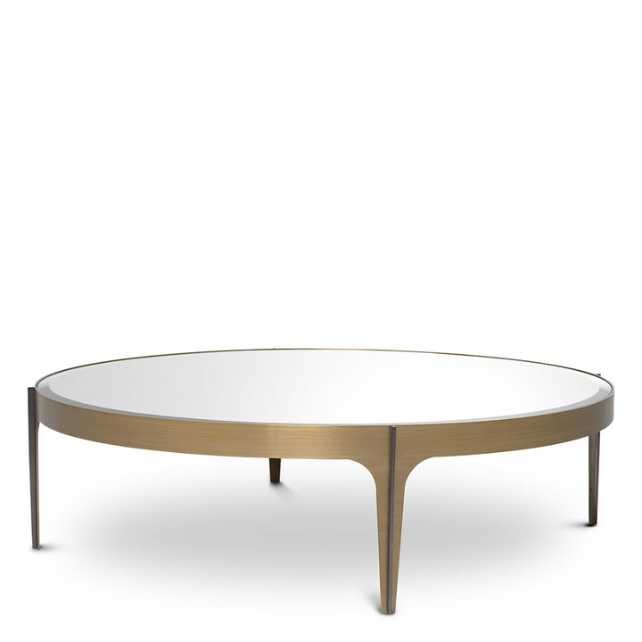 Coffee Table Artemisa L - Brushed Brass Finish