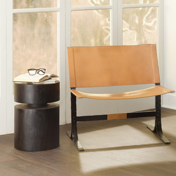 Dylan Round Side Table - Available in 2 Colors