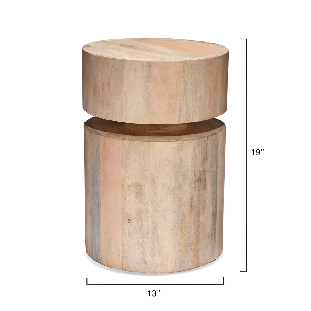 Dylan Round Side Table - Available in 2 Colors