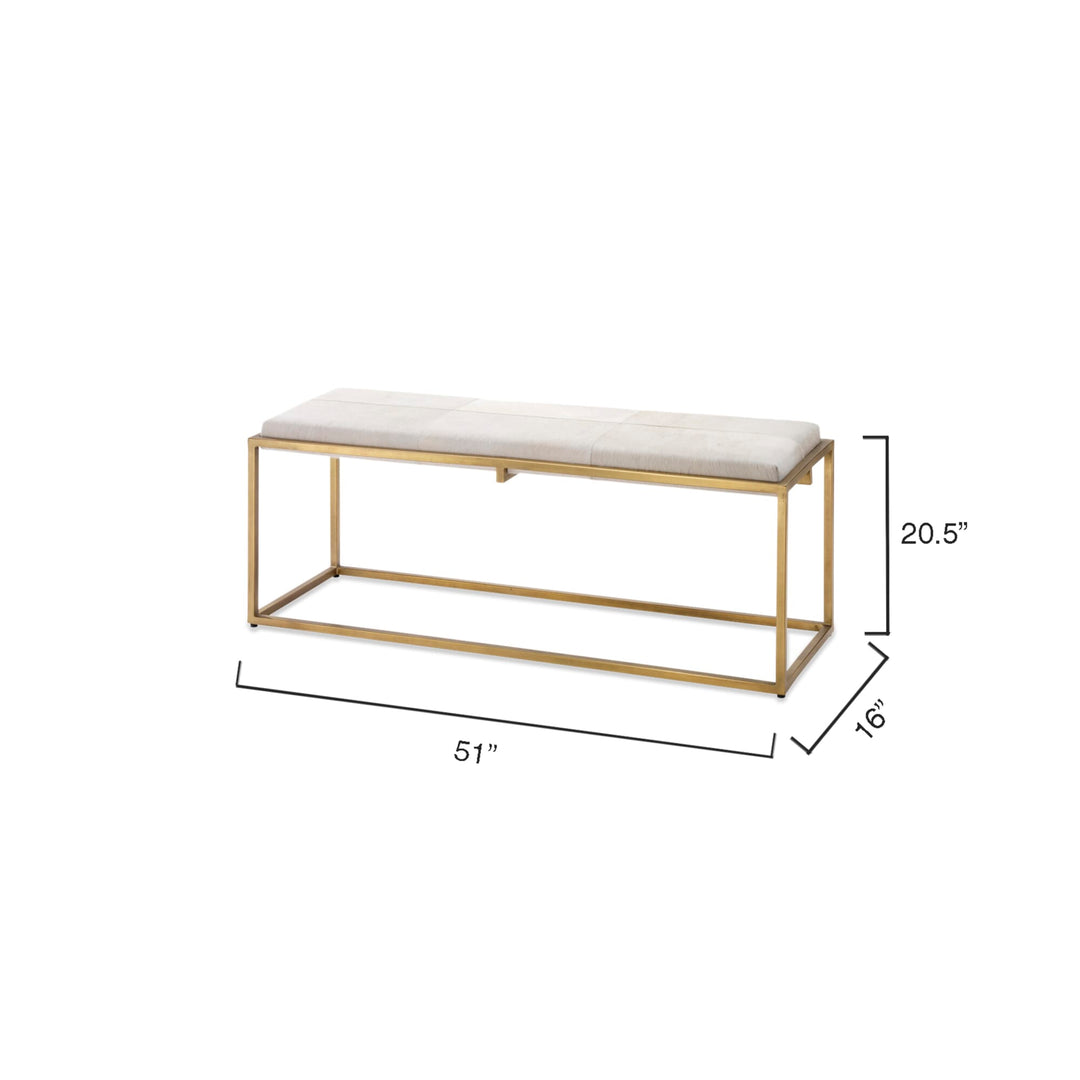 Shelby Bench - Available in 3 Colors