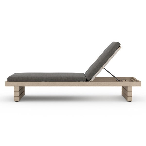 Four Hands Leighton Outdoor Chaise - Washed Brown - Available in 5 Colors