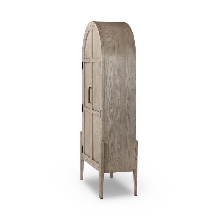 Four Hands Tulle Panel Door Cabinet - Available in 3 Colors