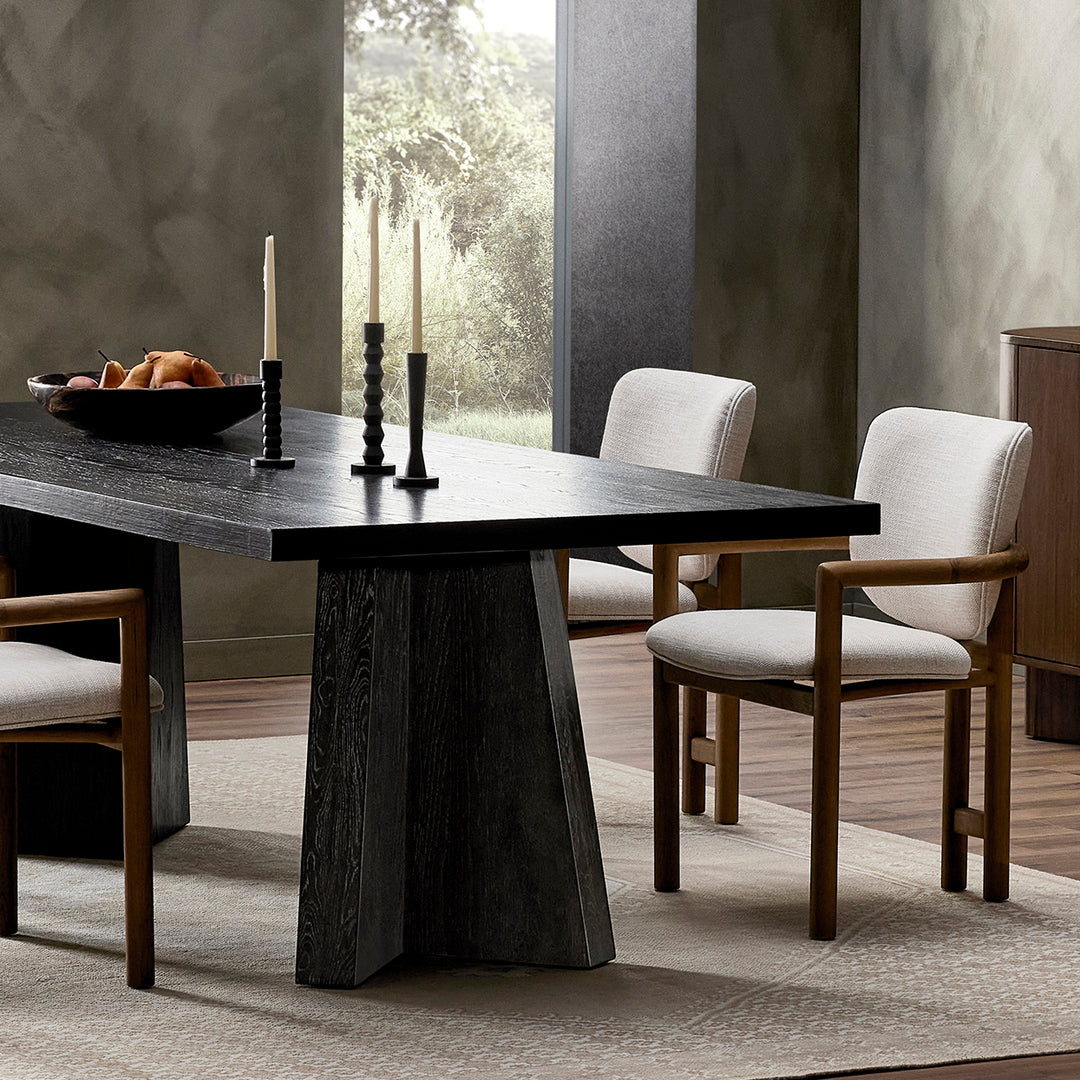 Tenzin Dining Table - Espresso Oak