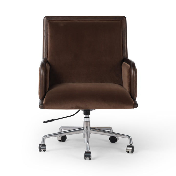 Four Hands Langley Desk Chair - Sapphire Coco