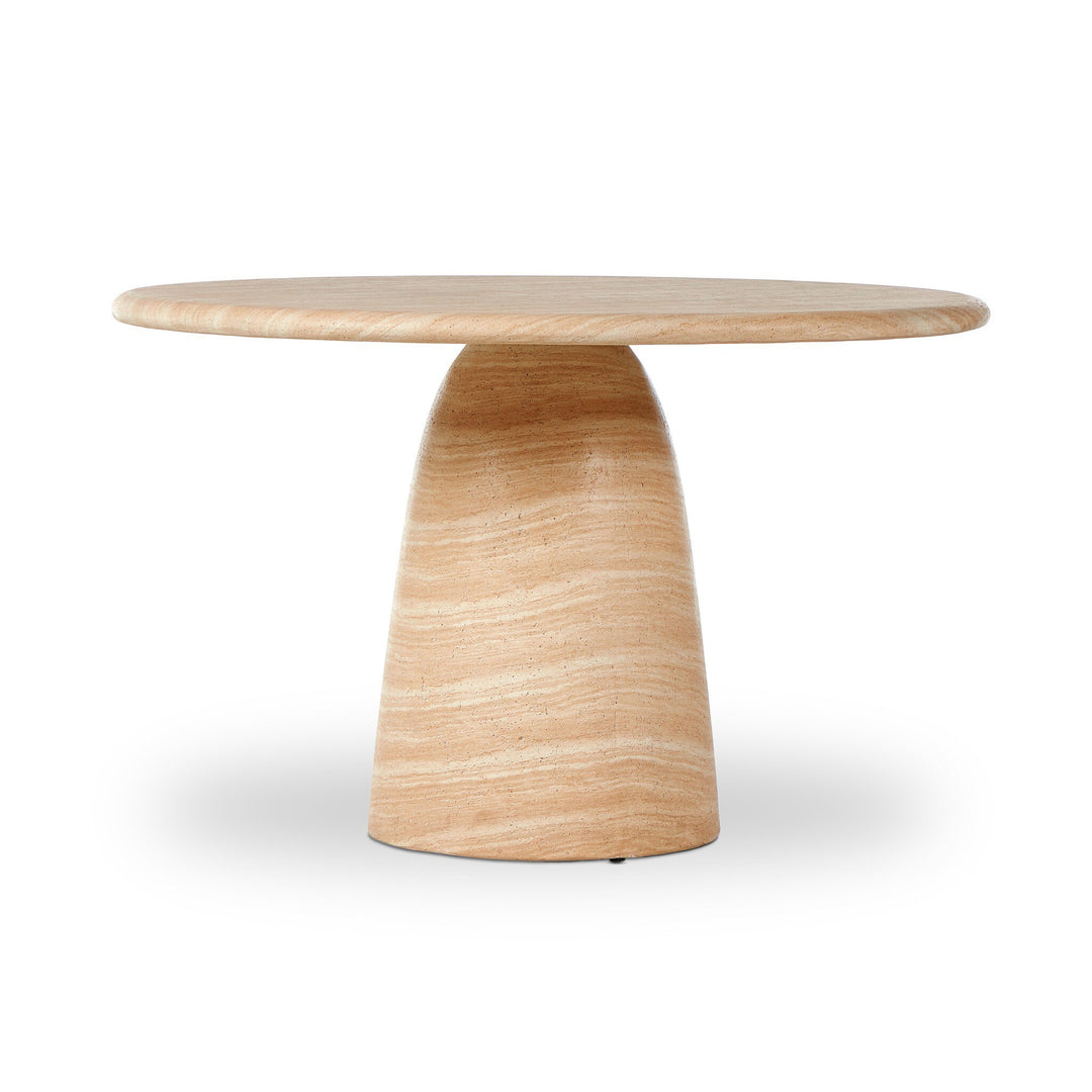 Four Hands Janice Dining Table - Sand Striae