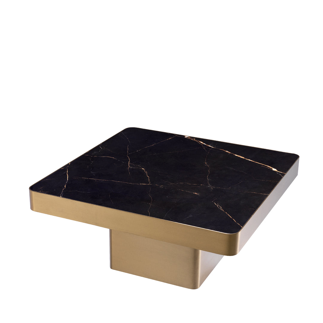 Luxus Coffee Table - Gold & Black